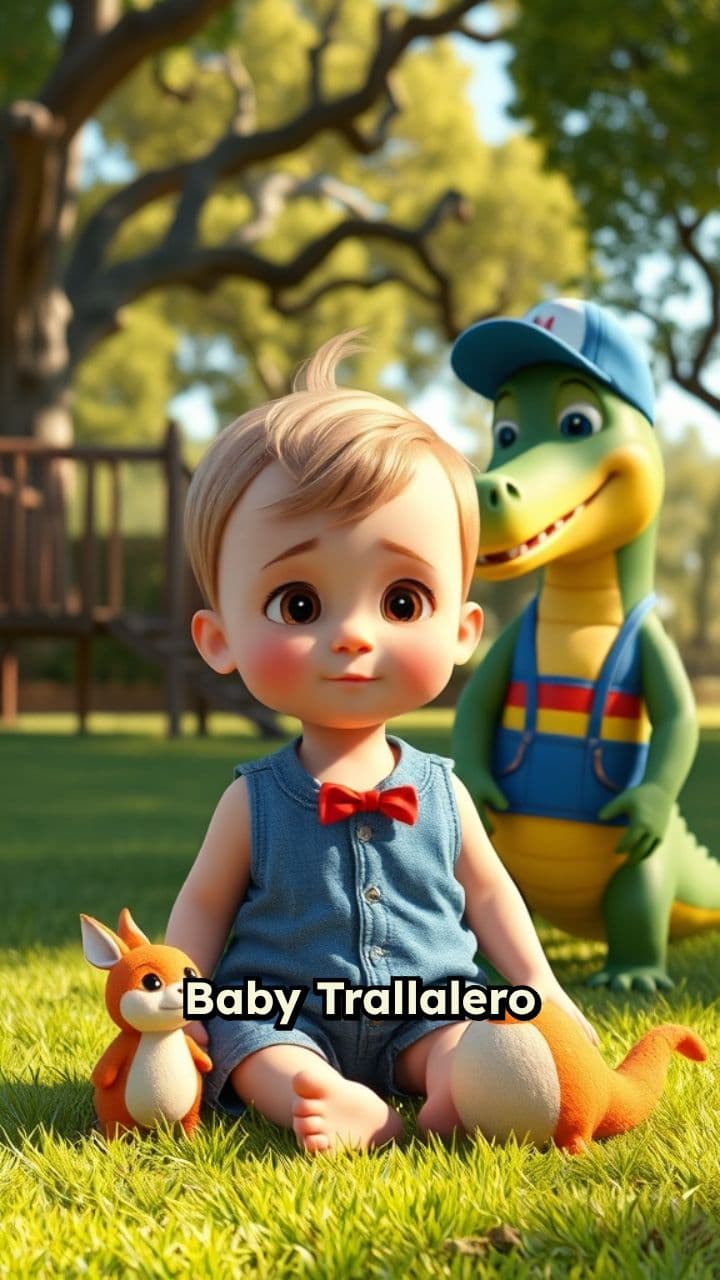 Three Friends in the Park