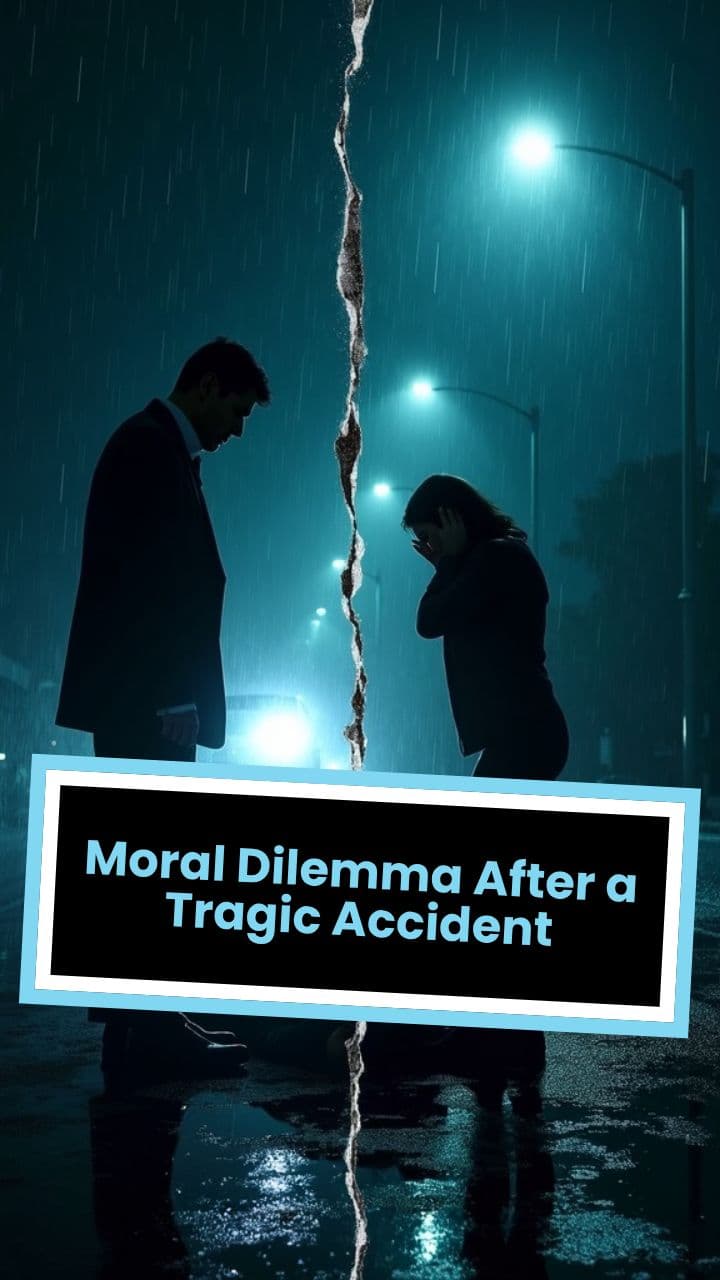 Moral Dilemma After a Tragic Accident