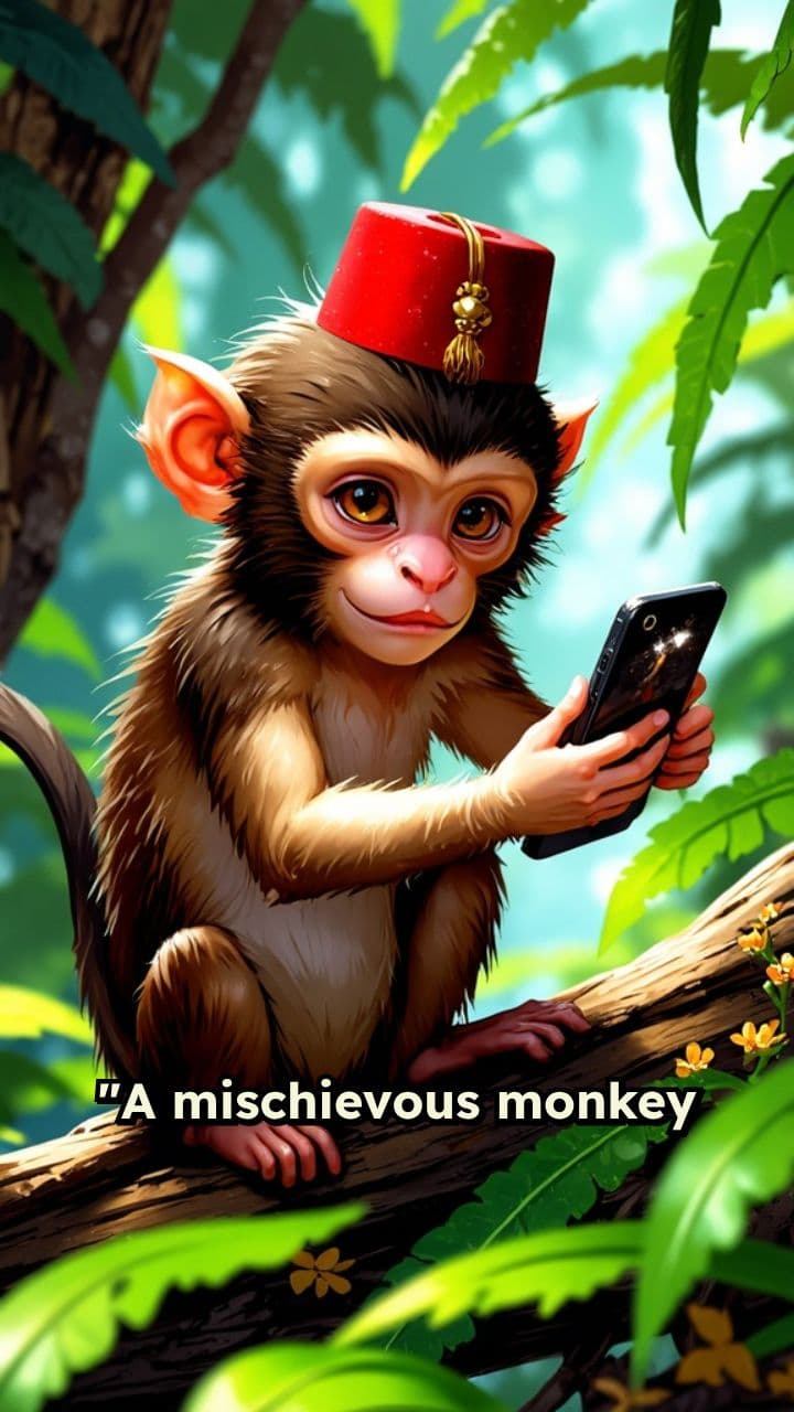 Monkey's Selfie Heist