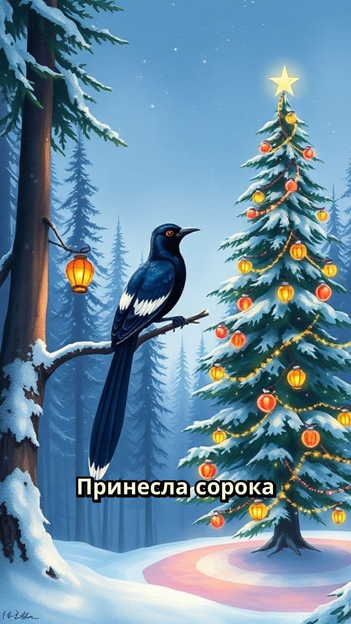 Сказка о ёлке в лесу