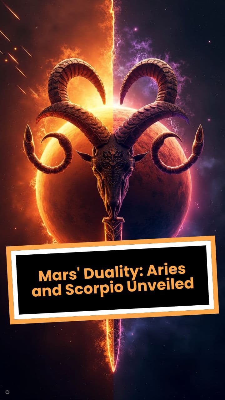 Mars' Duality: Aries and Scorpio Unveiled