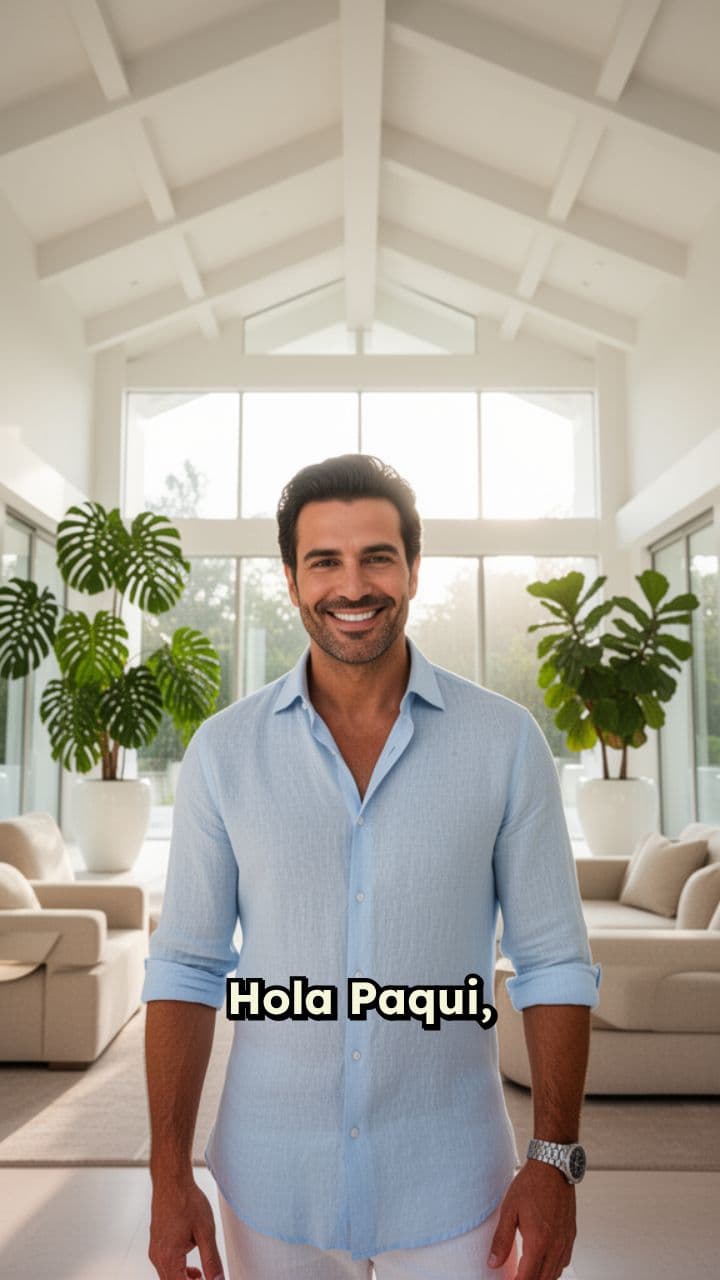 Invitación Especial de Chayanne a Paqui