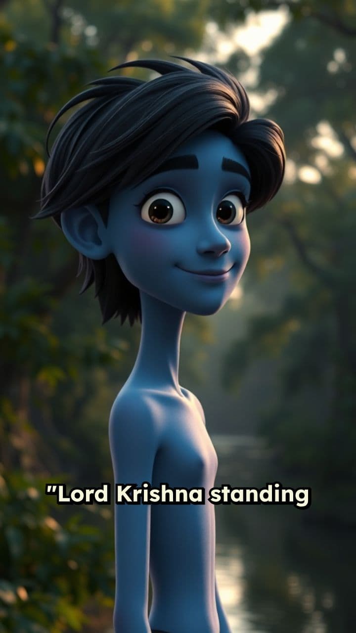 Divine Twilight by the Yamuna River