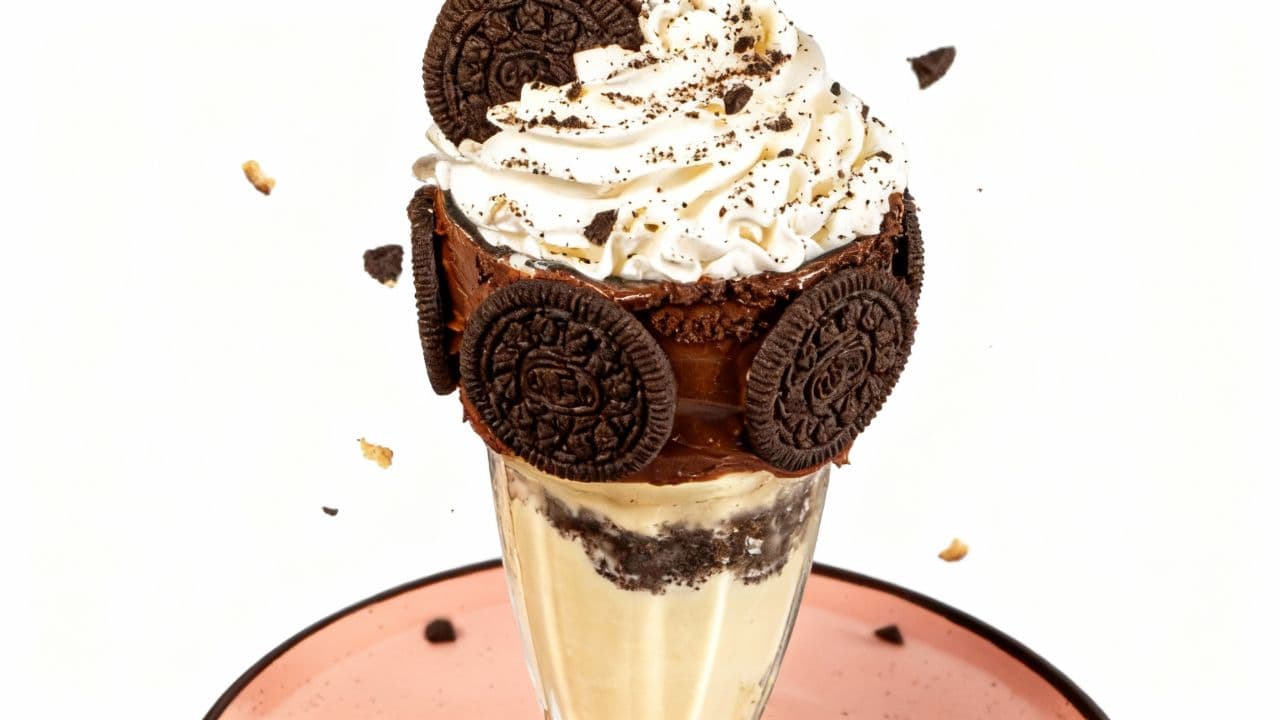 Milkshake de Oreo - Anúncio