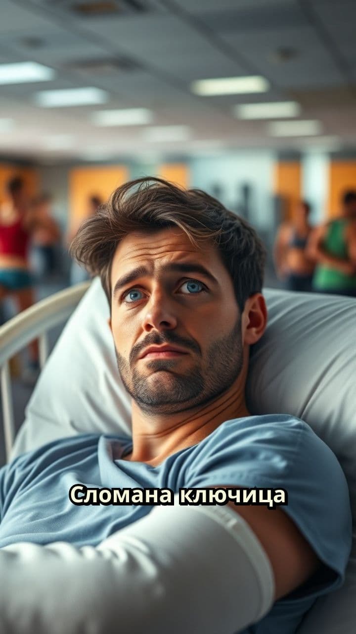 Сломанная ключица и дорога в больницу