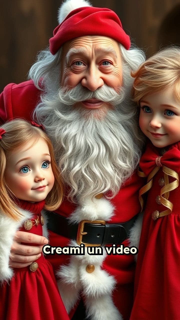 Babbo Natale avvisa Giorgia e Nicola Stefano