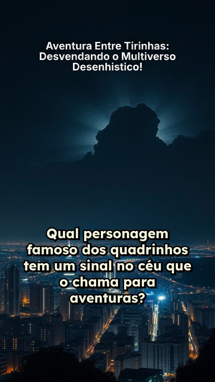 Aventura Entre Tirinhas: Desvendando o Multiverso Desenhistico!