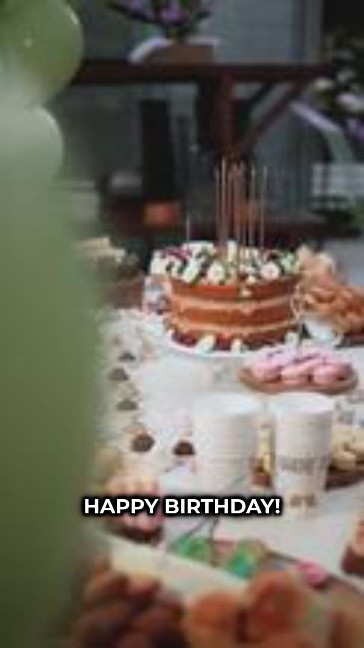 A Birthday Message for Adam