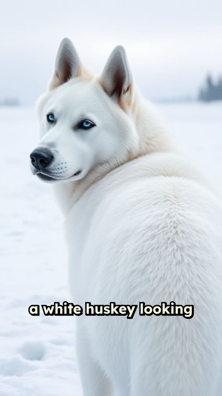 Cold-Weather Husky in Focus