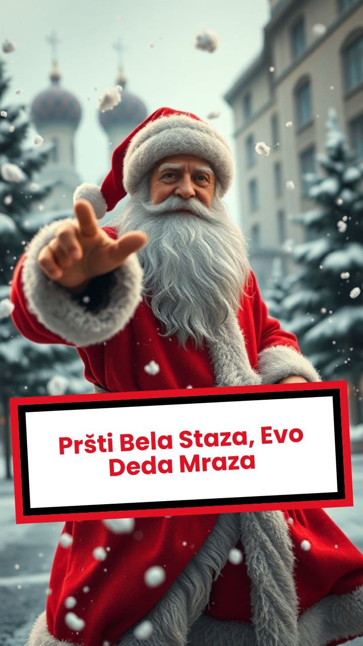 Pršti Bela Staza, Evo Deda Mraza