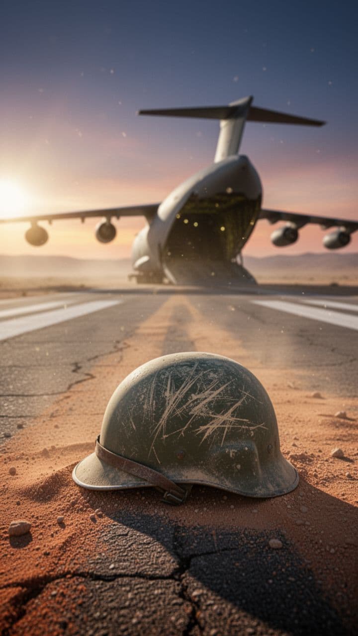 Coffin Draped in the Danish Flag