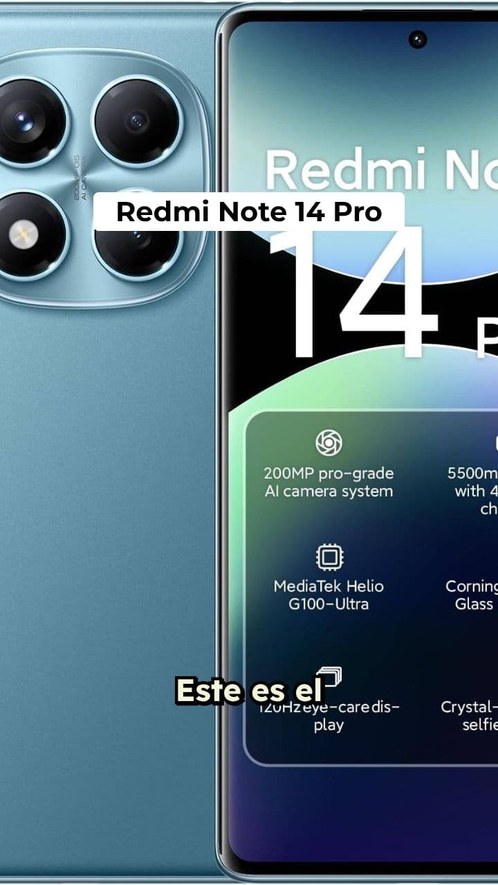 Reseña Redmi Note 14 Pro 30 Segundos
