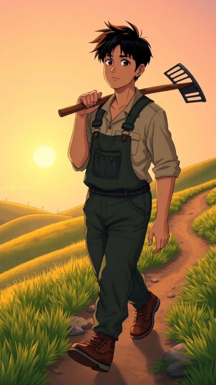 Farmer’s Sunrise Walk to the Farm