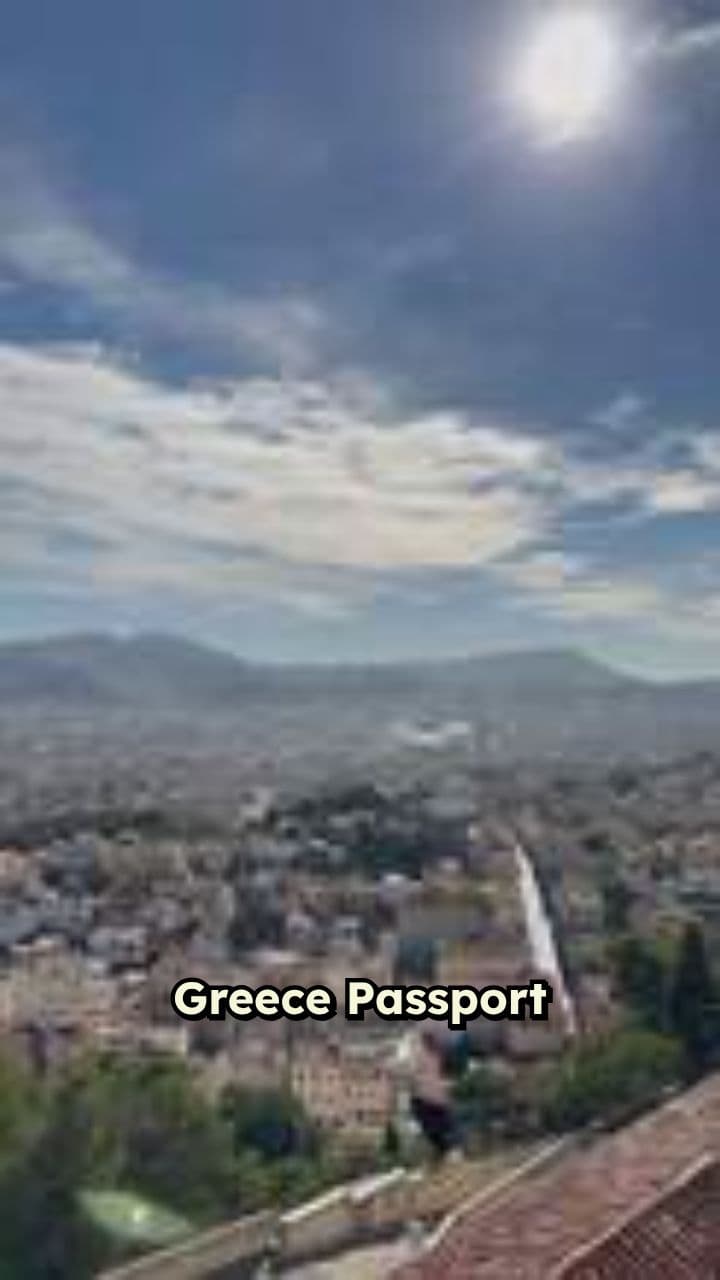Greece Passport Ranks Sixth Worldwide