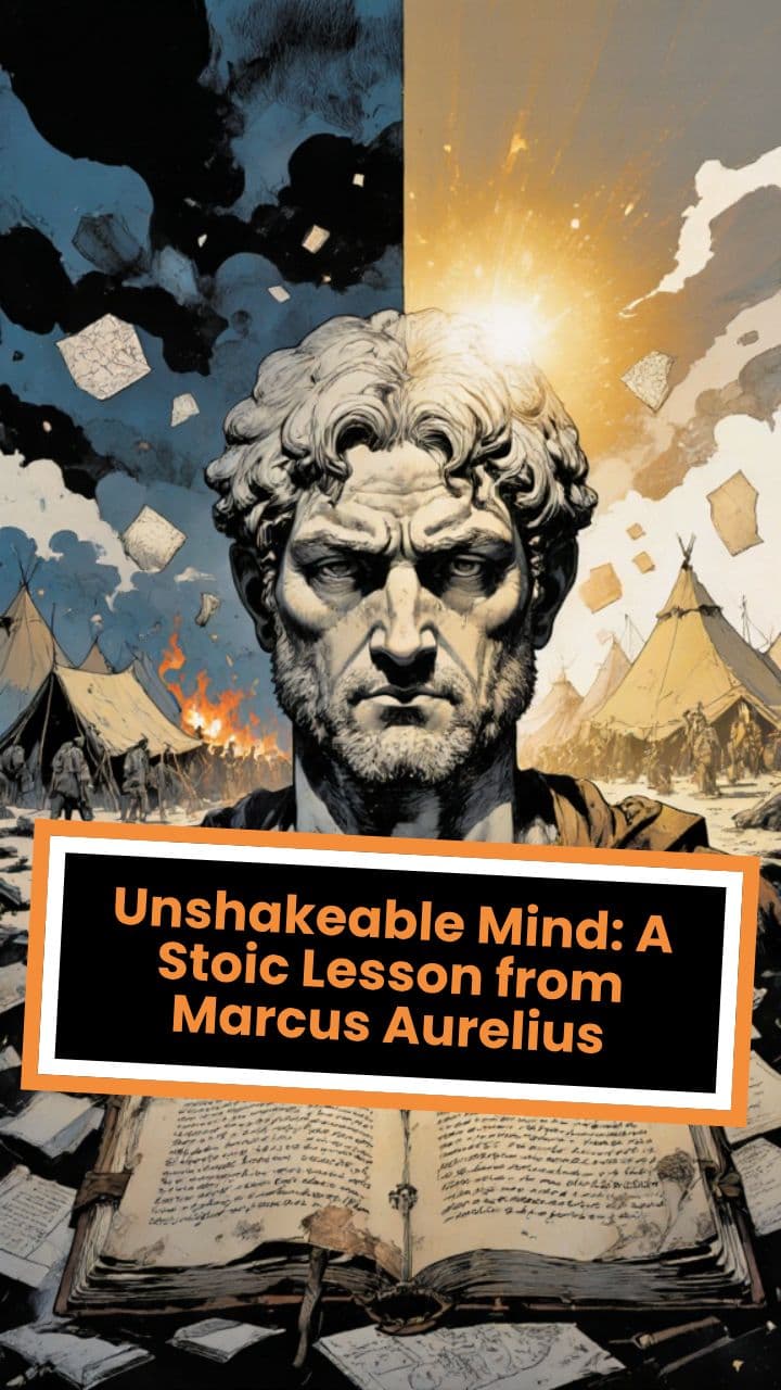 Unshakeable Mind: A Stoic Lesson from Marcus Aurelius