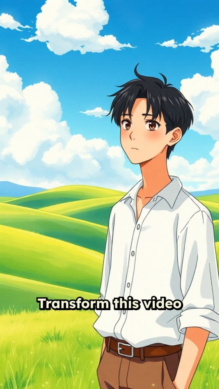 Ghibli-Inspired Dreamy Animated Film