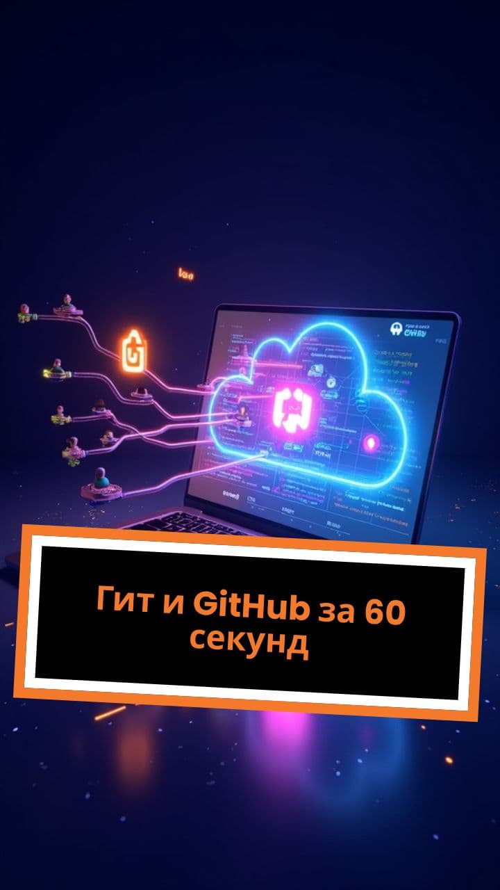 Гит и GitHub за 60 секунд