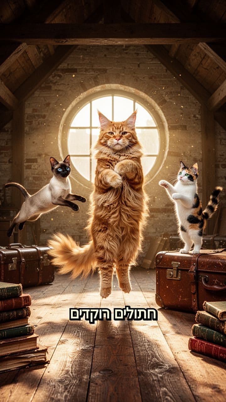 חתולים רוקדים