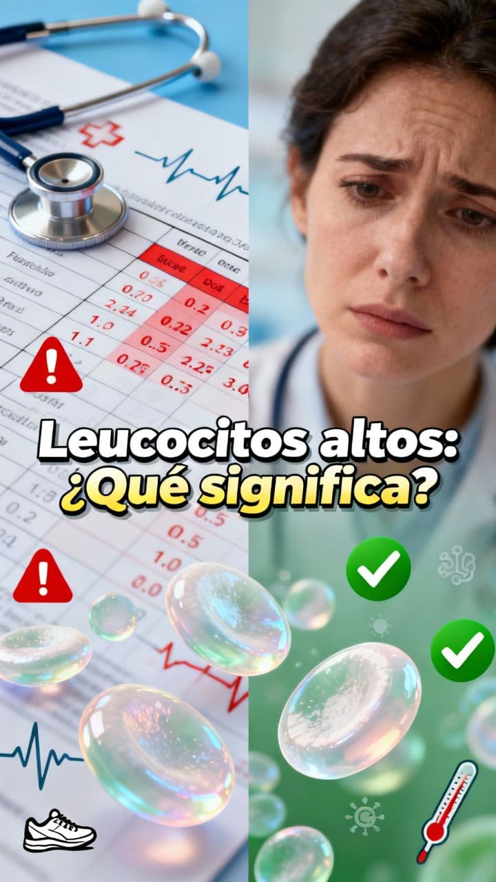 Leucocitos altos: ¿Qué significa?