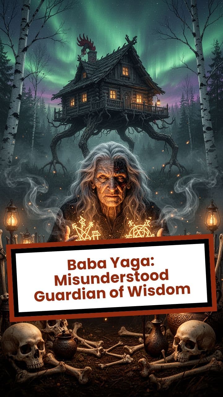 Baba Yaga: Misunderstood Guardian of Wisdom