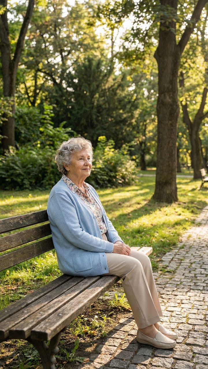 La espera en el parque
