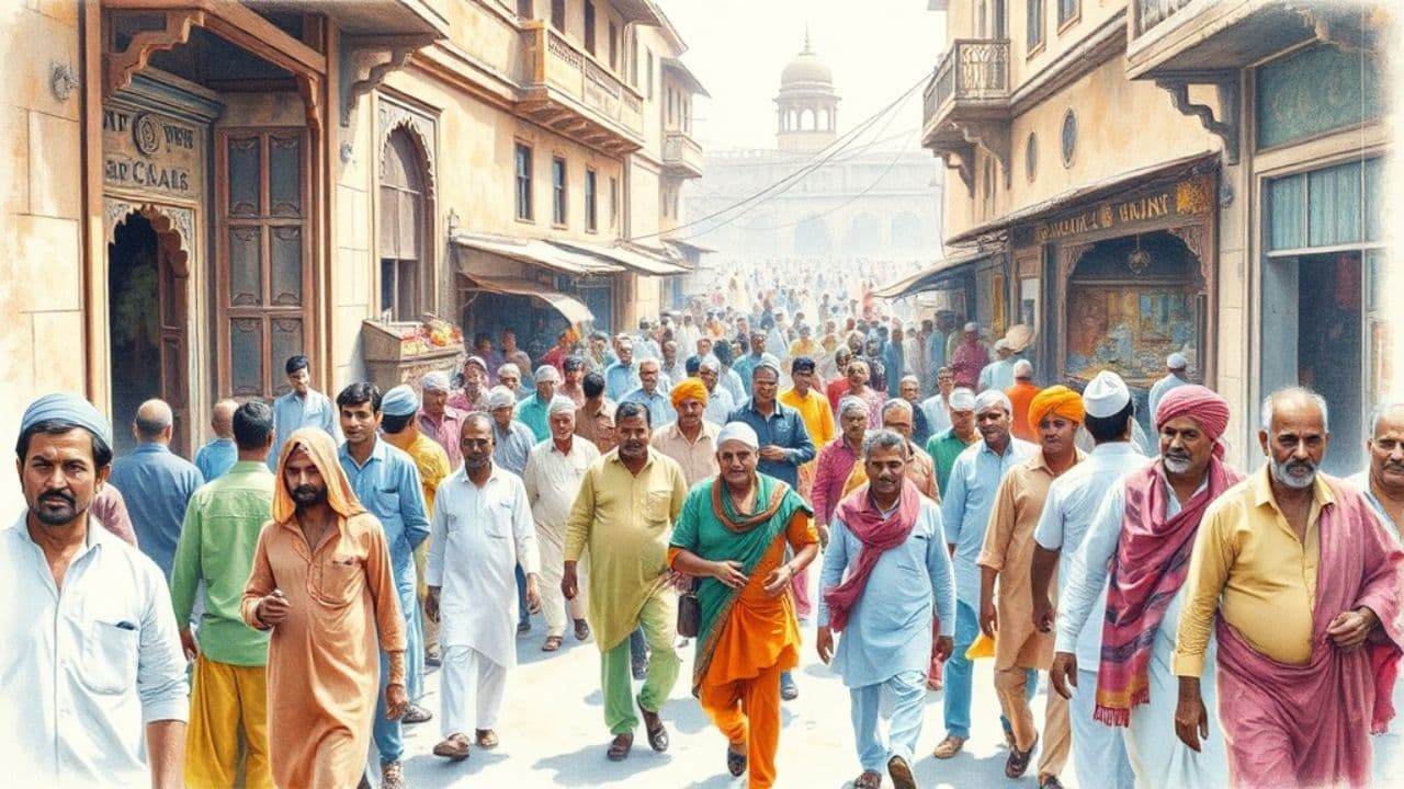 ആഗ്രാ ബാസാറിലെ കവിതാ നാടക കഥാപാത്രങ്ങൾ