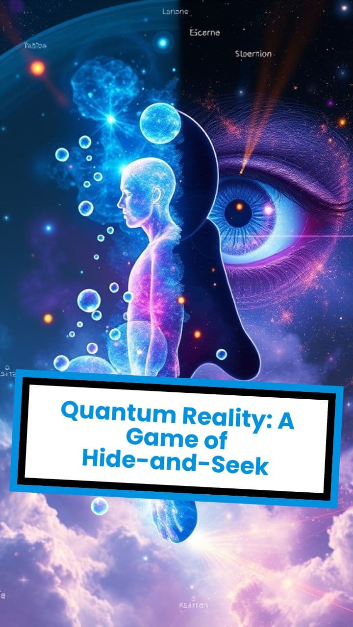 Quantum Reality: A Game of Hide-and-Seek