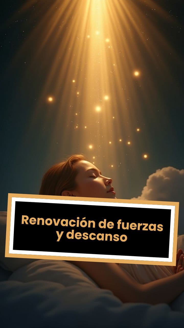Renovación de fuerzas y descanso