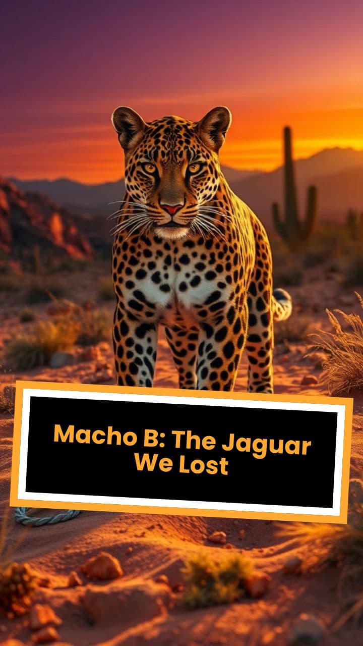 Macho B: The Jaguar We Lost