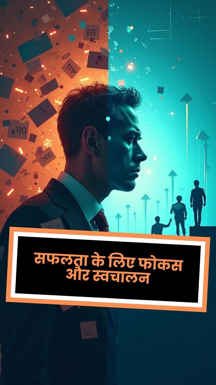 सफलता के लिए फोकस और स्वचालन