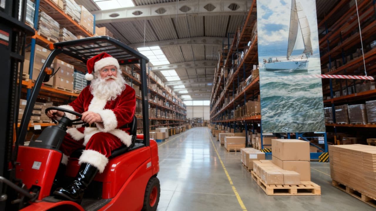 Santa's Warehouse Ride
