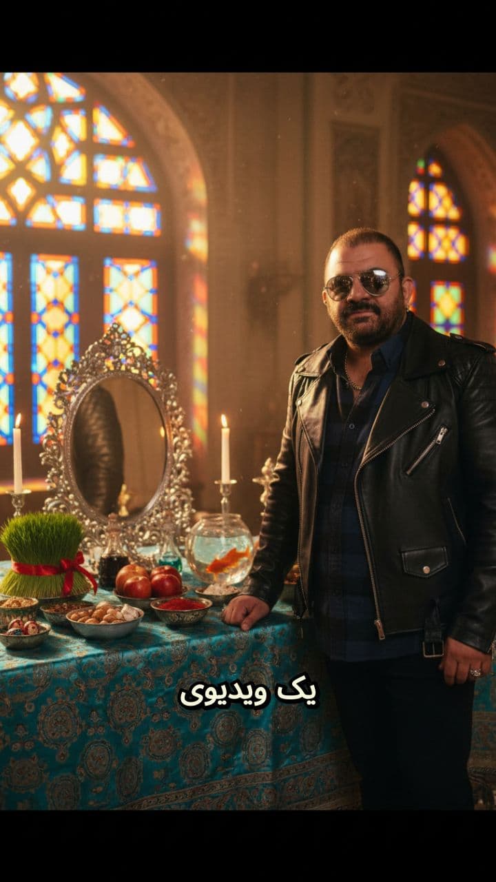 ویدیوی ۱۵ ثانیه‌ای سفره هفت‌سین