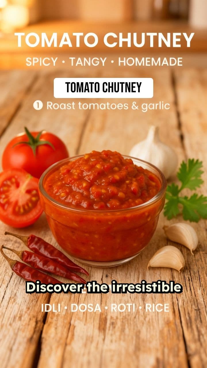 Homemade Tomato Chutney: Spicy, Tangy & Easy!