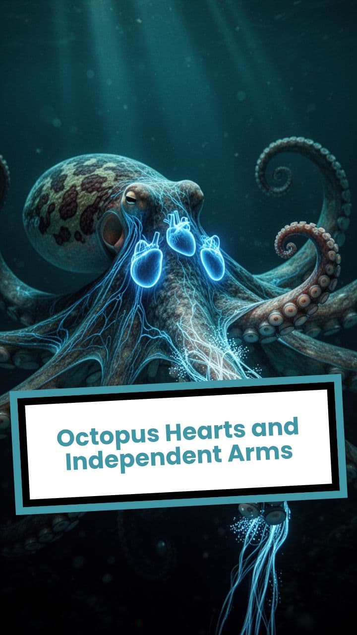 Octopus Hearts and Independent Arms
