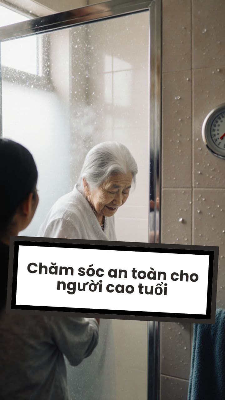 [ Chị Thương ] Chăm sóc an toàn cho người cao tuổi