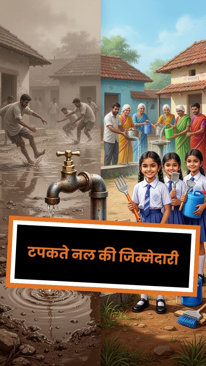 टपकते नल की जिम्मेदारी