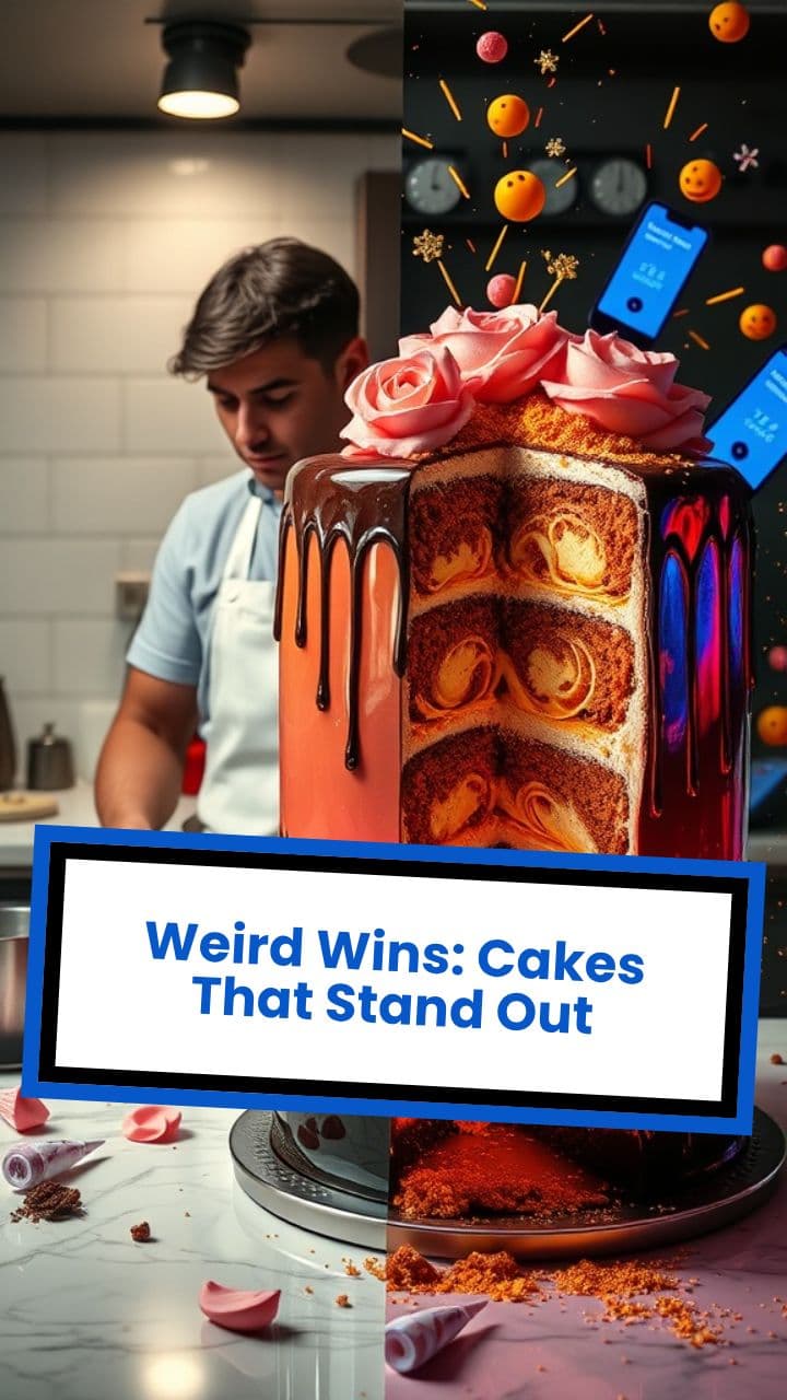 Weird Wins: Cakes That Stand Out