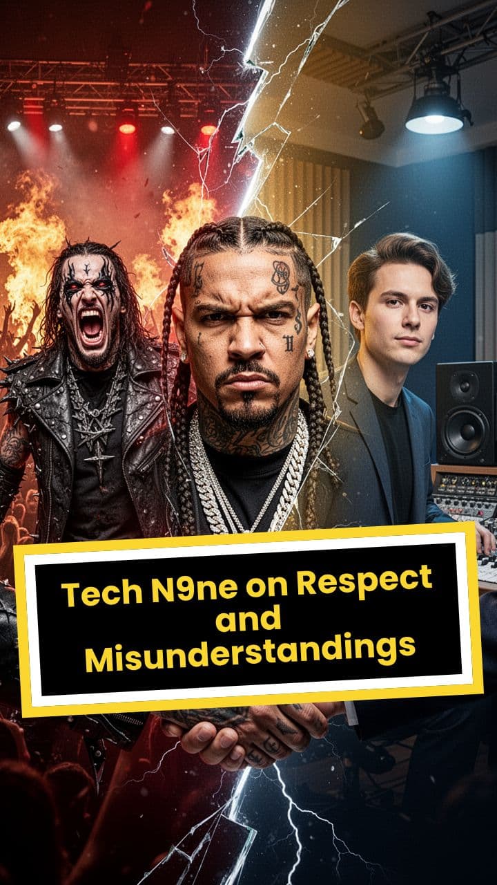 Tech N9ne Stands by Ronnie Radke and Alex Terrible Despite Controversy