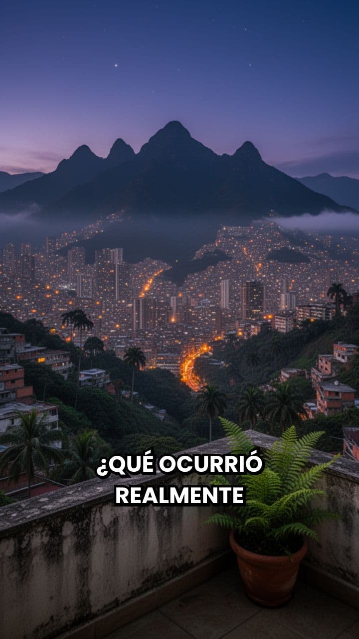 Explosiones en Venezuela y tensión con EE. UU.