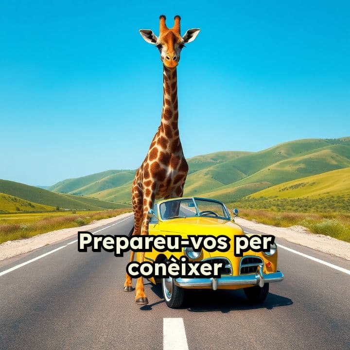 La Girafa-Cotxe: Una Màquina Vivent