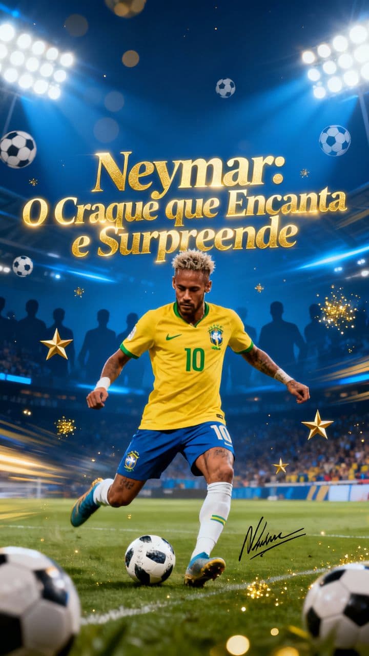Neymar: O Craque que Encanta e Surpreende