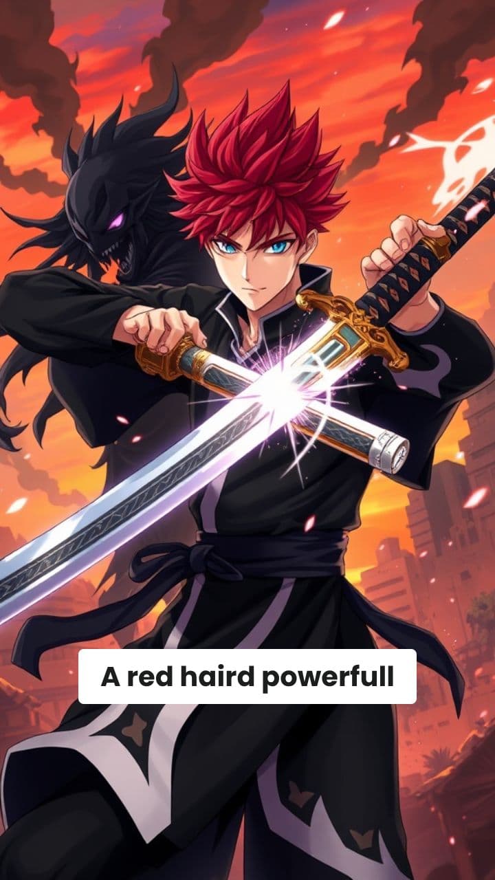 Red-Haired Swordsman in Epic Clash
