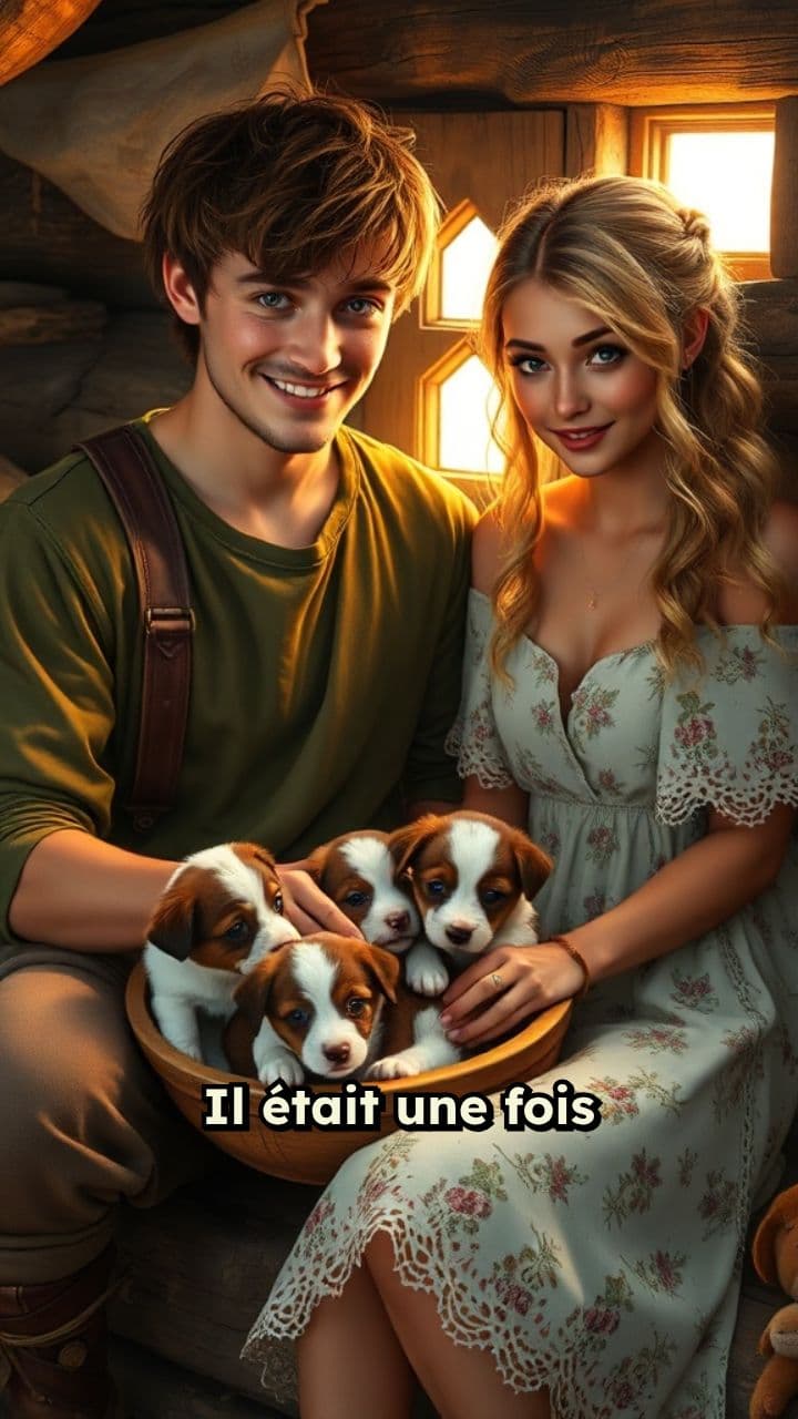 Le chiot sauvé par l'éléphant