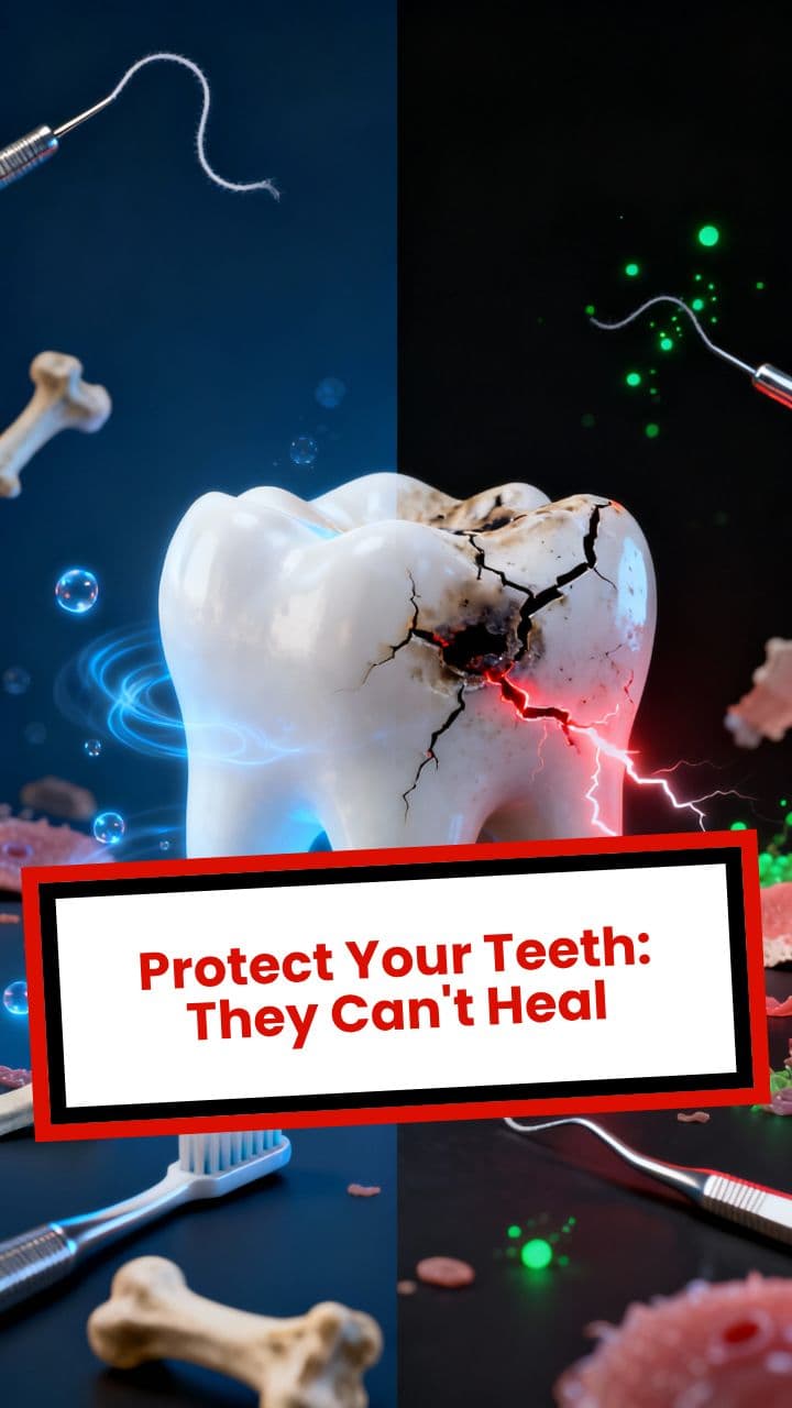 Protect Your Teeth: They Can't Heal