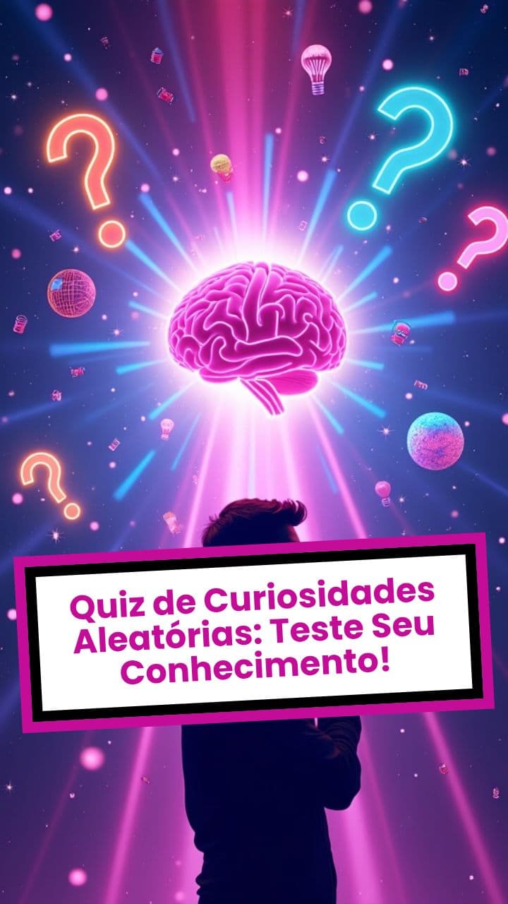 Quiz de Curiosidades Aleatórias: Teste Seu Conhecimento!