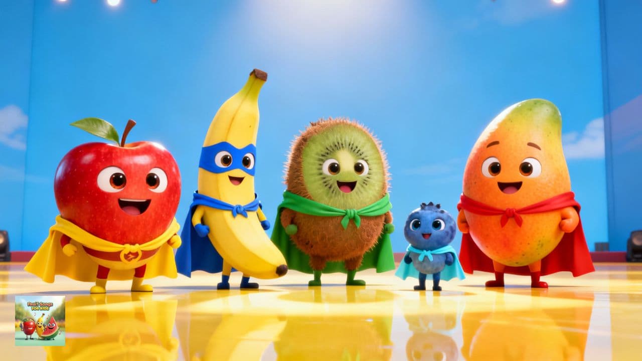Fruit Superhero Dance Party