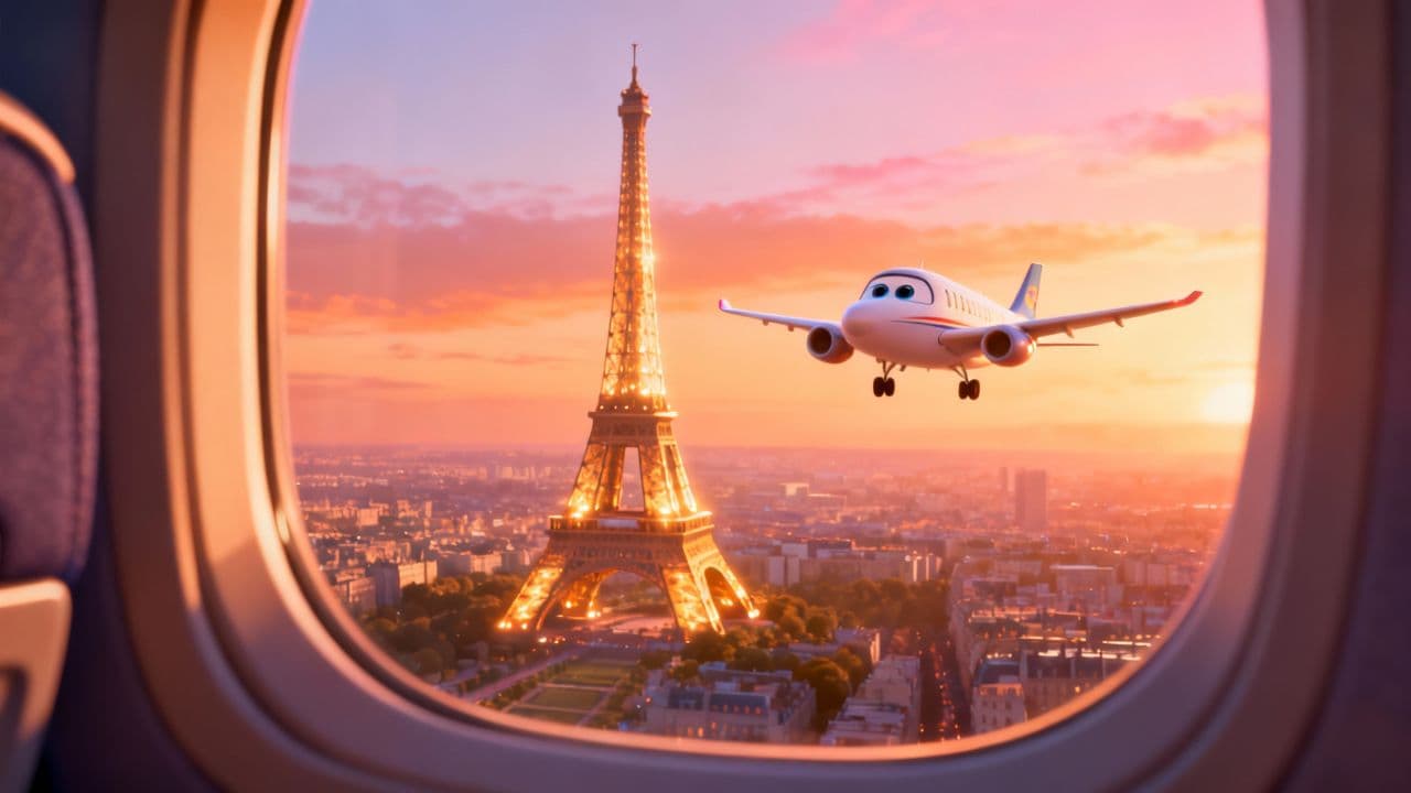 #6948 A Parisian Dawn to Kuwaiti Reunion