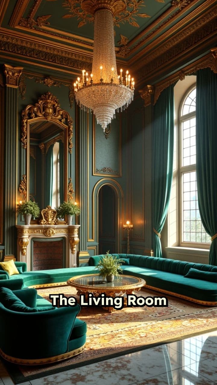 Luxury Living Room Ambiance