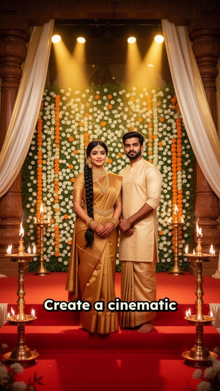 Nandhini & Deepak Wedding Invitation