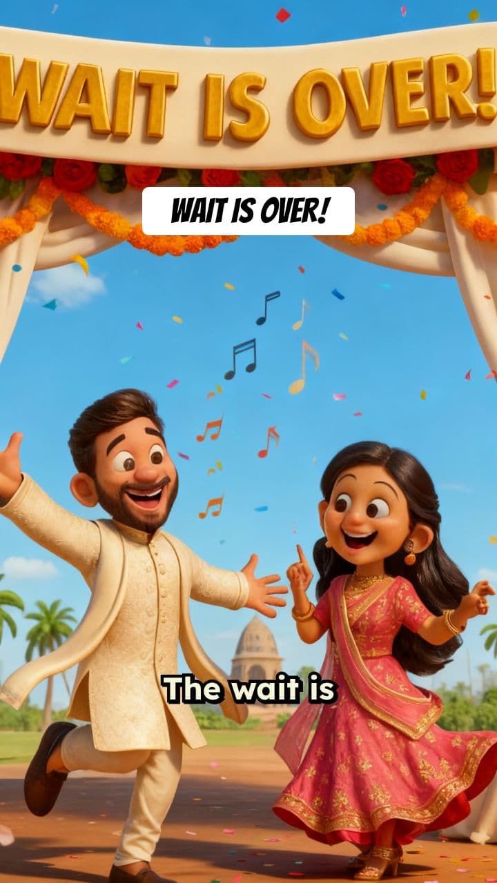 Joyful Wedding Announcement